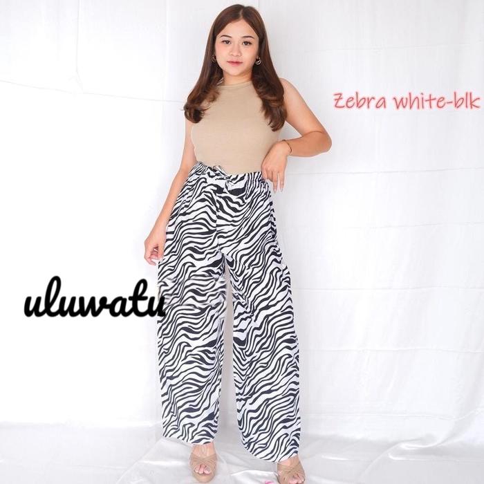Gambar celana kulot bali bahan adem motif kekinian dari uluwatu daster Kab. Badung Tokopedia