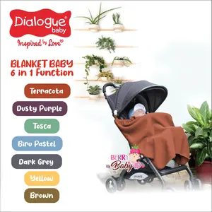 Dialogue Baby On The Go Blanket 6-in-1 Selimut Bayi Apron Menyusui