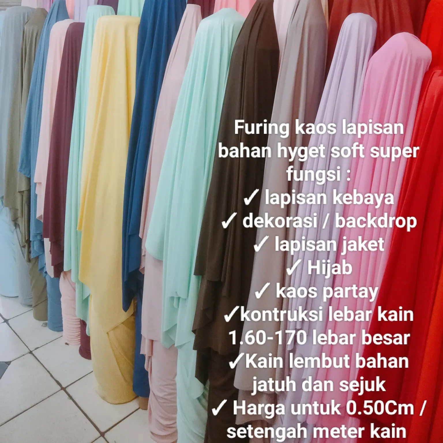 BAHAN DECOR FURING BACKDROP