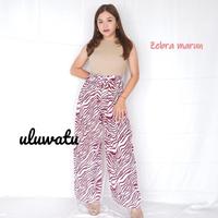 Gambar celana kulot bali bahan adem motif kekinian dari uluwatu daster Kab. Badung 2 Tokopedia