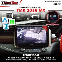 Gambar Head Unit Android TOMIKO Universal TMK 1055 MX dari Tomiko Car Multimedia Kota Tangerang 3 Tokopedia