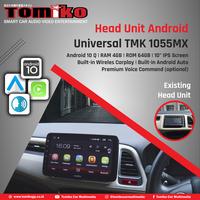 Gambar Head Unit Android TOMIKO Universal TMK 1055 MX dari Tomiko Car Multimedia Kota Tangerang 4 Tokopedia