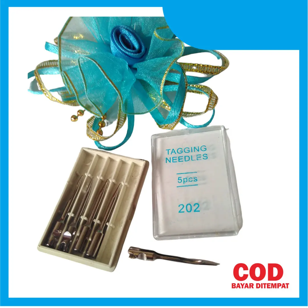 JARUM tag gun / alat tembak label merk bandrol harga 1 set isi 5pcs
