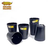 Gambar Golden Dragon Melamine Black Gelas Ulir Datar 3"-260 ml - Set 6 Pcs (B2303) dari Bursa Dapur Mall Kota Administrasi Jakarta Barat 2 Tokopedia