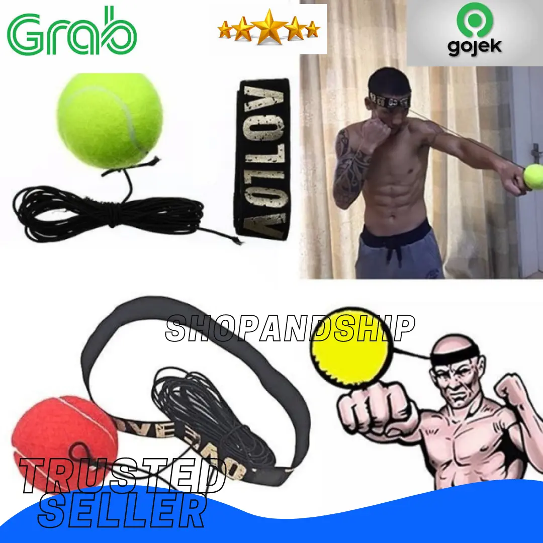 BALL HEADBAND - MELATIH REFLEKSI TINJU SERBAGUNA