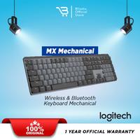 Gambar Logitech MX Mechanical Tactile Keyboard Wireless Bluetooth Backlit dari Blisatu.id Kota Administrasi Jakarta Pusat 2 Tokopedia
