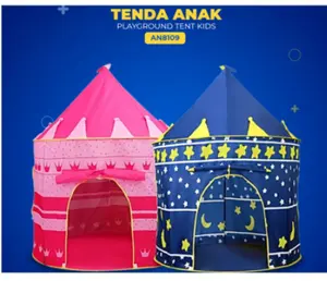 Tenda Camping Anak Bermain Indoor & Outdoor Model Castle Istana Jumbo