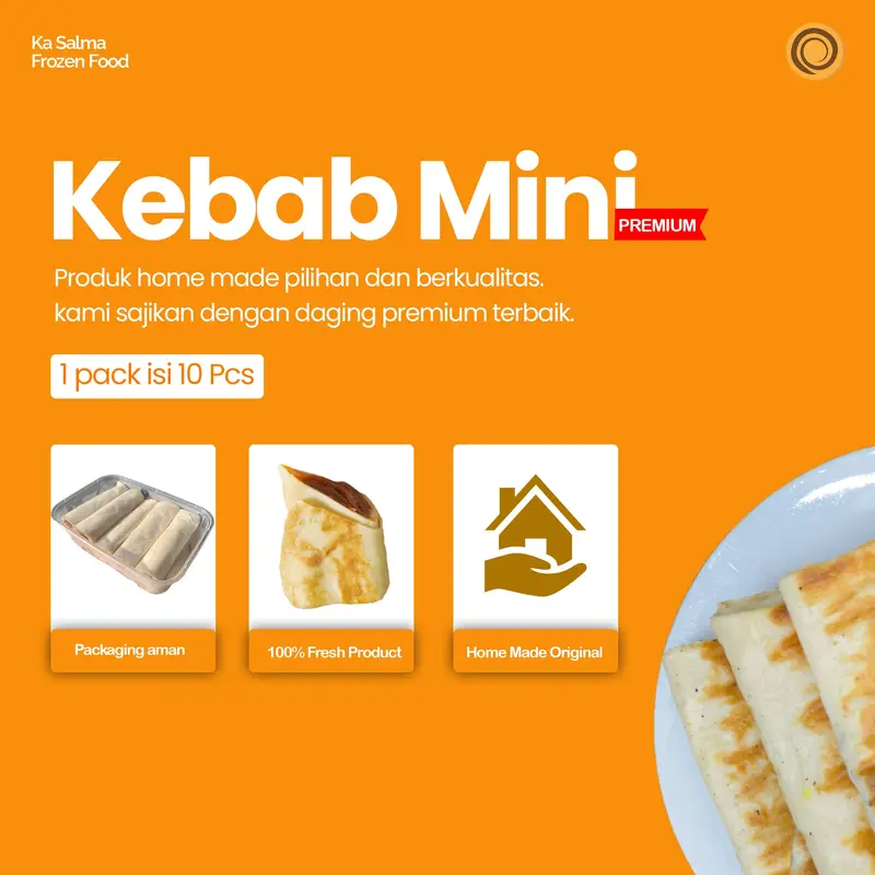 [ISI 10] Kebab Frozen Mini Premium Isi 10 Pcs 3