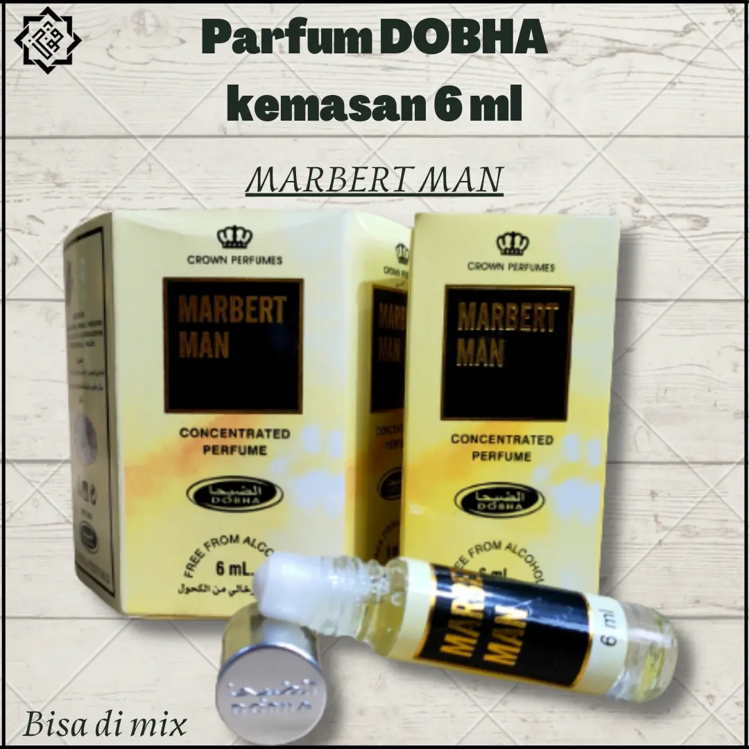 Minyak Wangi Dobha Ori Aroma Marbert Man 1 Box Isi 6 Pcs Bisa Di Mix