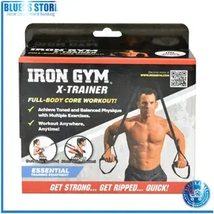 Iron Gym Suspensio X-trainer Hitam Trx Workout Tali Fitness