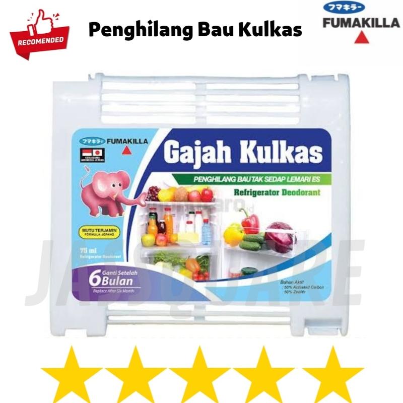 Penghilang Bau Kulkas Cap Gajah Penghilang Bau Tak sedap Kulkas 0