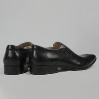 Gambar SEPATU SLIP-ON KULIT PRIA BARKER - BLACK (BARANG REJECT FELIX VERGUSO) - Black, 39 dari Foximas Footwear Kota Bandung 5 Tokopedia