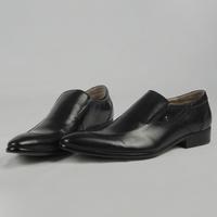 Gambar SEPATU SLIP-ON KULIT PRIA BARKER - BLACK (BARANG REJECT FELIX VERGUSO) - Black, 39 dari Foximas Footwear Kota Bandung 1 Tokopedia