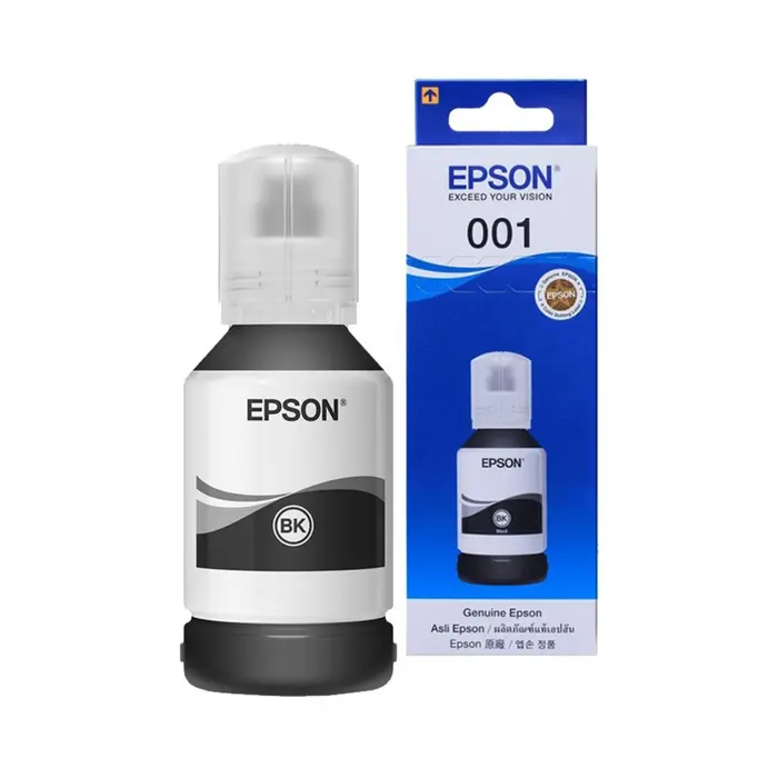 Gambar Epson 001 Black Cyan Magenta Yellow BK C M Y CL Tinta Ori dari btgcom Kota Denpasar 3 Tokopedia