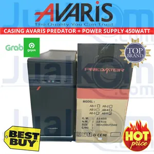 CASING AVARIS PREDATOR+ POWER SUPPLY 450WATT