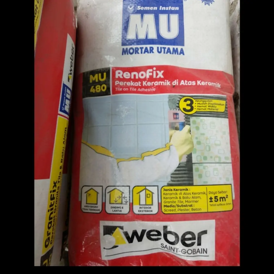 MU 480 perekat keramik diatas keramik