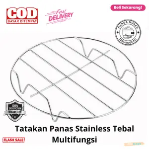 Alas Kukus Stainless Tebal Tatakan Panas Tatakan Kukus Tatakan Panci