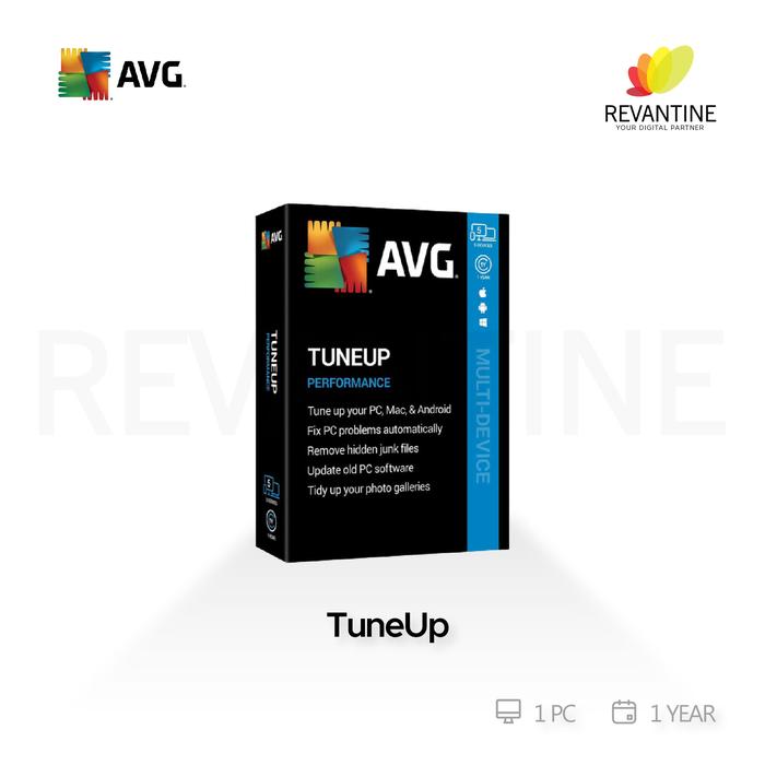 Gambar AVG PC TuneUp Latest Version 1 Device 1 Year dari Revantine Store Kota Depok Tokopedia