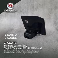 Gambar AGATE - 2 Card Premium Display/Display Kartu 2 Deret - Yugioh Vanguard dari Carpentia Indonesia Kota Tangerang Selatan 3 Tokopedia