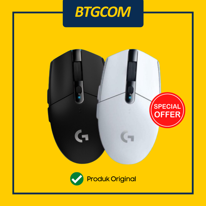 Gambar Logitech G304 Lightspeed Wireless Gaming Mouse dari btgcom Kota Denpasar Tokopedia