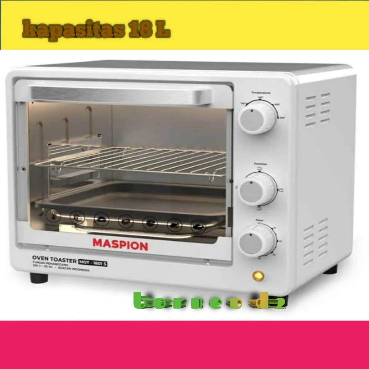 oven toaster maspion