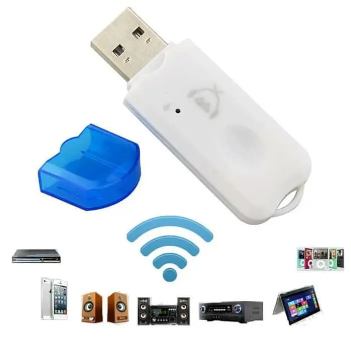 Bluetooth Receiver CK-06 USB tanpa kabel tanpa charger 0