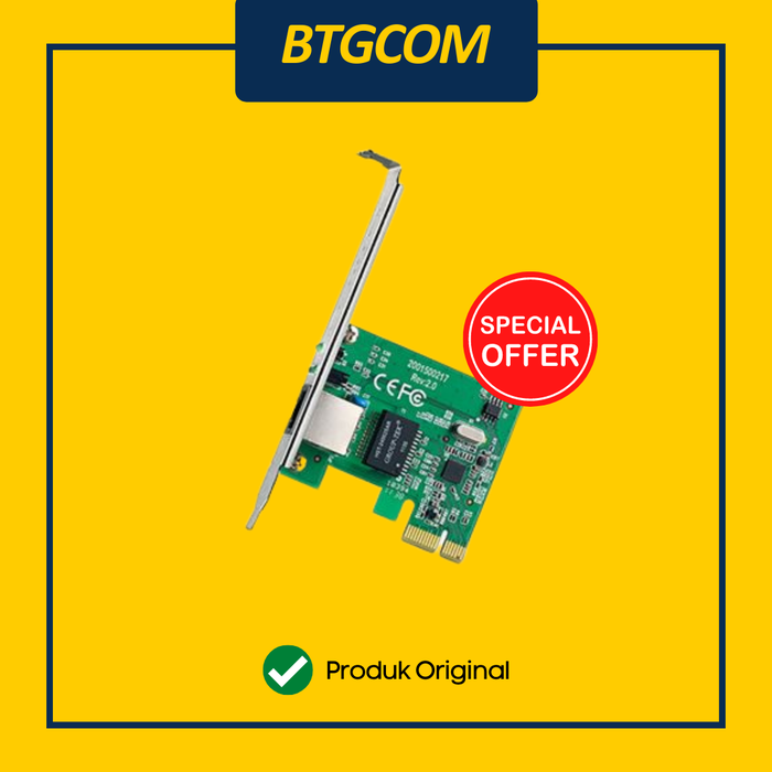Gambar TP-Link TG-3468 Gigabit PCI Express Network Adapter / TPLink TG3468 dari btgcom Kota Denpasar Tokopedia