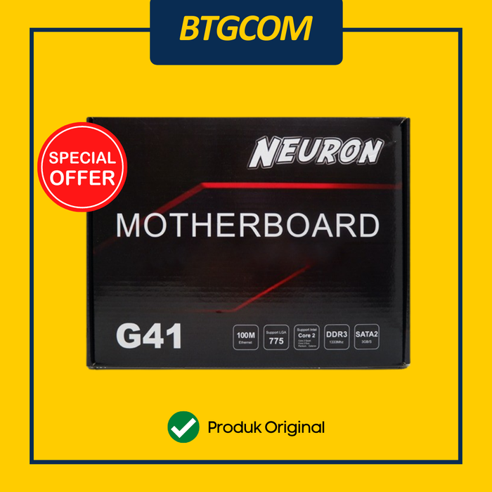 Gambar NEURON G41 MOTHERBOARD INTEL LGA 775 dari btgcom Kota Denpasar Tokopedia