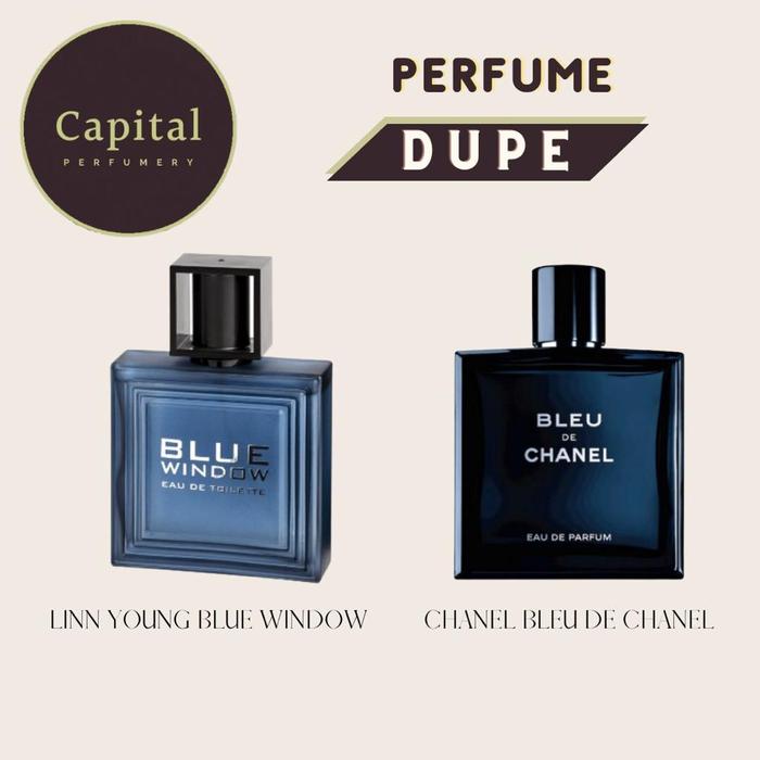 Gambar Linn Young Blue Window Man Edt 100 ml dari Capital Perfumery Kota Tangerang Selatan Tokopedia