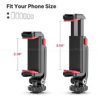Gambar ULANZI ST-06S Holder Smartphone HP Z-Axis 360 with 2 Cold Shoe Vlog dari G-Rex Kota Administrasi Jakarta Barat 3 Tokopedia