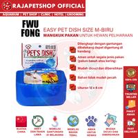 Gambar ( TEMPAT MAKAN ) FWU FONG EASY PET DISH M BOWL ANJING KUCING KELINCI - Biru dari Rajapetshop Official Kota Surabaya 1 Tokopedia