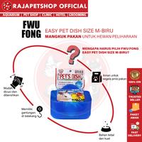 Gambar ( TEMPAT MAKAN ) FWU FONG EASY PET DISH M BOWL ANJING KUCING KELINCI - Biru dari Rajapetshop Official Kota Surabaya 3 Tokopedia
