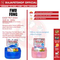 Gambar ( TEMPAT MAKAN ) FWU FONG EASY PET DISH M BOWL ANJING KUCING KELINCI - Biru dari Rajapetshop Official Kota Surabaya 2 Tokopedia