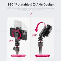Gambar ULANZI ST-06S Holder Smartphone HP Z-Axis 360 with 2 Cold Shoe Vlog dari G-Rex Kota Administrasi Jakarta Barat 4 Tokopedia