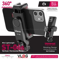 Gambar ULANZI ST-06S Holder Smartphone HP Z-Axis 360 with 2 Cold Shoe Vlog dari G-Rex Kota Administrasi Jakarta Barat 1 Tokopedia