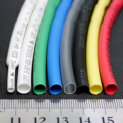 Heatsrink Tube Slongsong kabel bakar 4mm x 1meter /Putih