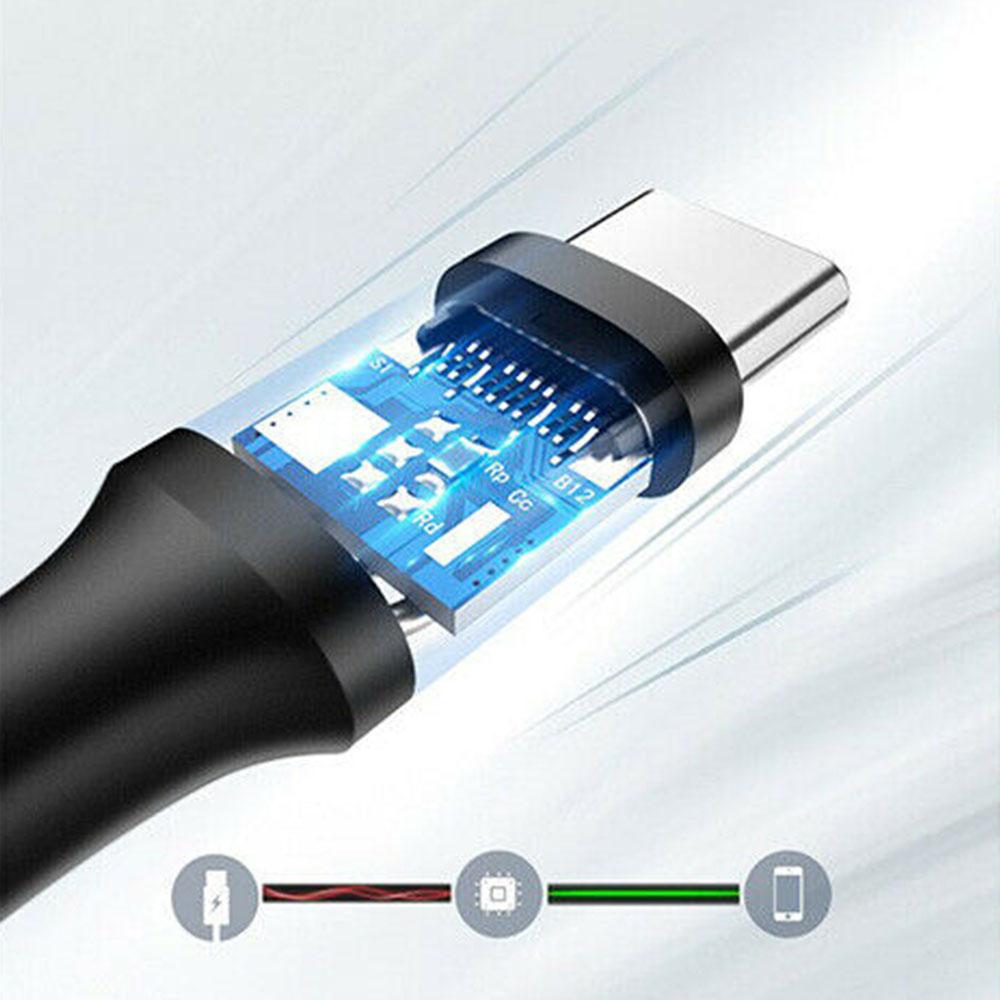 UGREEN Kabel Charger USB C - USB A 3A 1.5m - Black US287 60117