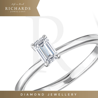 Gambar Richards Jewellery - Cincin Berlian – Classic Emerald - 266505 dari Richards Jewellery Jakarta Barat 2 Tokopedia