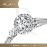 Gambar Richards Jewellery - Cincin Berlian – Diamond Halo Ring - 265249 dari Richards Jewellery Jakarta Barat 2 Tokopedia