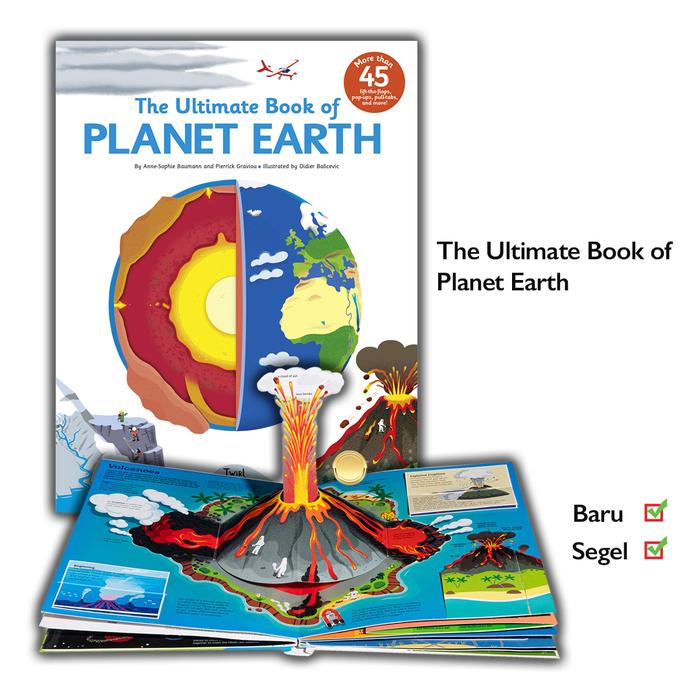 Gambar Buku The Ultimate Book Of Planet Earth Pop Up Lift the Flap Twirl dari Sahabat Buku Anak Kab. Tangerang Tokopedia