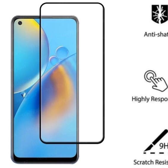 Gambar Tempered Glass Oppo A16k , A16e , A55 , A76 , A96, A57 2022 FULL COVER - Oppo A16k dari De Hits Kota Administrasi Jakarta Timur Tokopedia