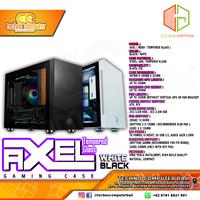 Gambar CUBE GAMING AXEL TEMPERED GLASS - Mini ITX GAMING CASE - Putih dari Techno Computer Bali Kota Denpasar 1 Tokopedia