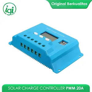 SOLAR CHARGE CONTROLLER PWM 20A / KONTROLLER SOLAR PANEL 12V/24V
