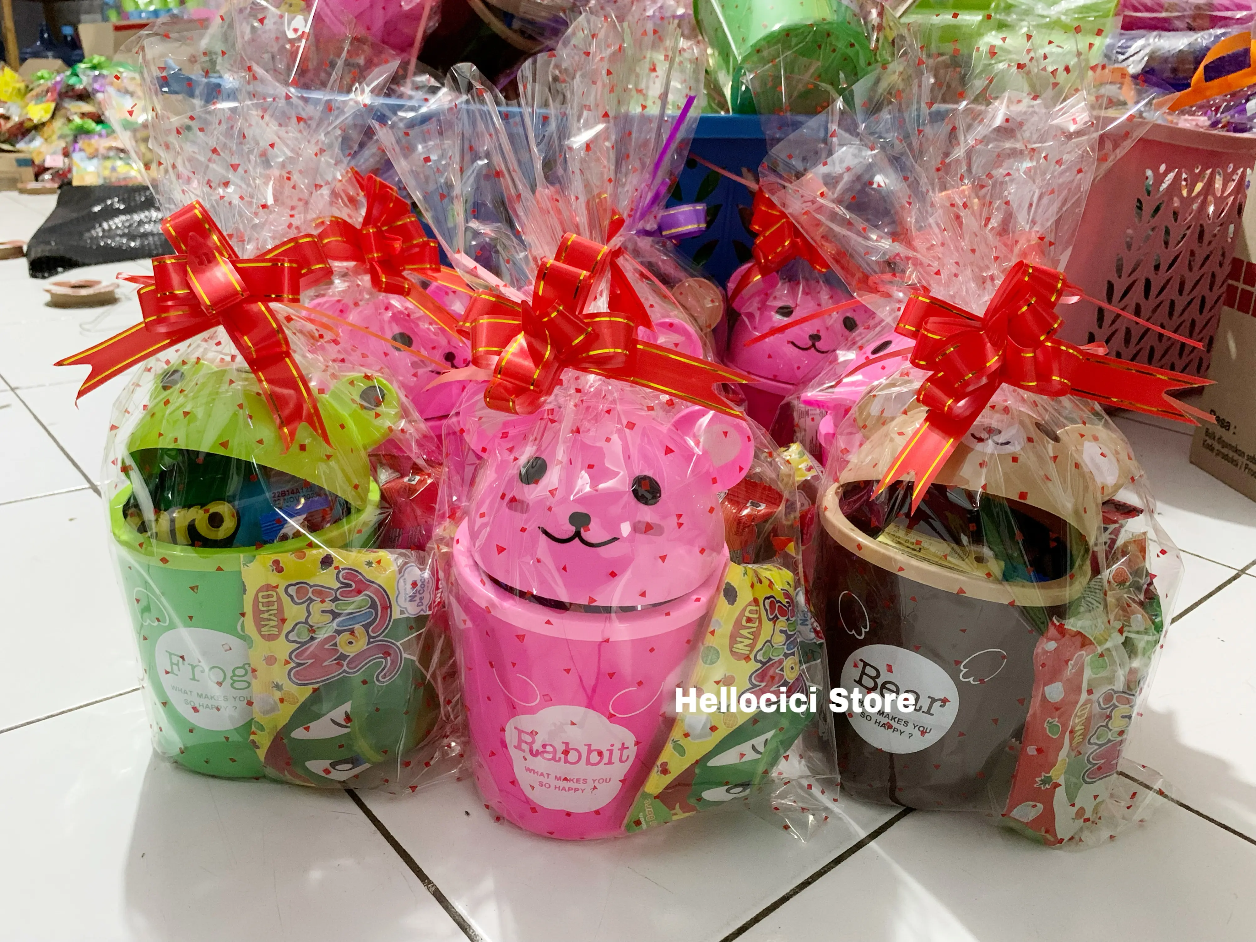 PARCEL KEMASAN KERANJANG SAMPAH + BINGKISAN SNACK KEMASAN ULTAH - Shop ...