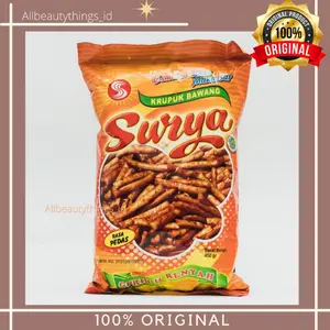 Kerupuk Bawang Surya 450 keripik kripik krupuk oleh-oleh khas Makassar