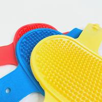 Gambar MAME Sikat Mandi Grooming Rubber Brush Variant Color 12x9cm - Merah dari Pet Republic Indonesia Kota Administrasi Jakarta Utara 2 Tokopedia