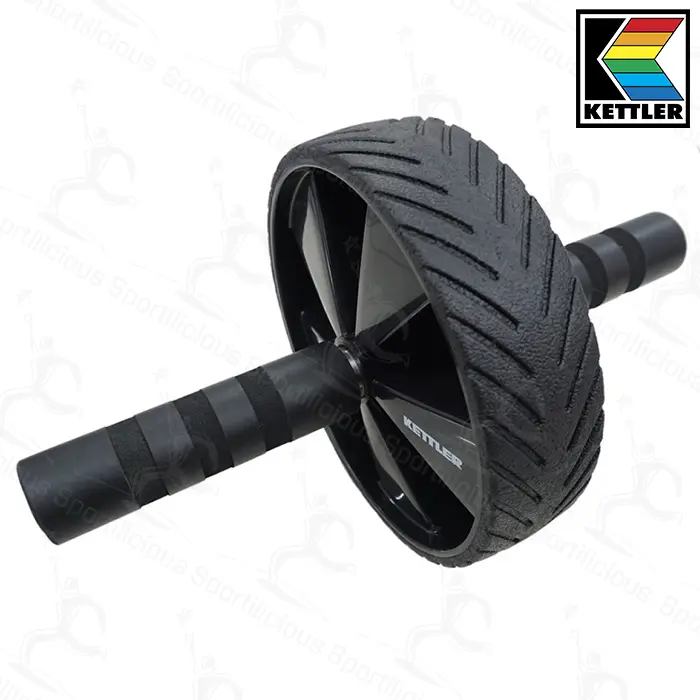 Kettler Premium Double Wheel Exercise ABS Wheel Roller 1