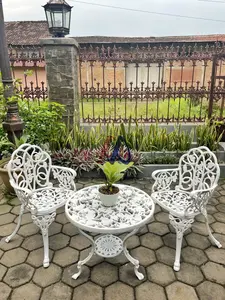 kursi outdoor besi set cafe taman Furniture