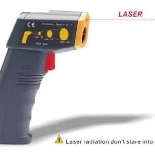 CENTER 350 Infrared Thermometer Range -20°C ~ 500°C - Abu-abu