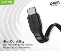 Gambar Hippo Caby 5 Kabel Data & Charger USB Type C dari Hippo Official Yogyakarta Kota Yogyakarta 3 Tokopedia